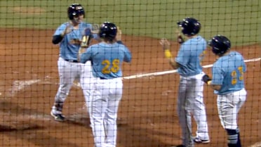 Biscuits' Shenton hits grand slam after trade to Rays