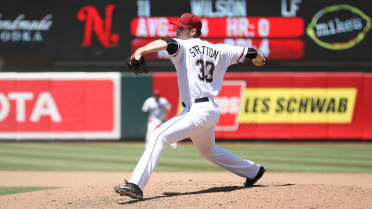 Stratton outdueled in Sunday matinee