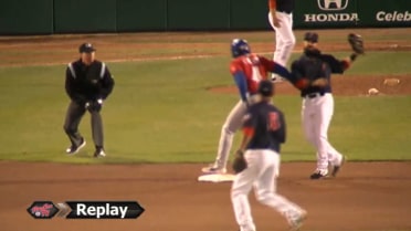 Centeno Cuts Down Fields at Second