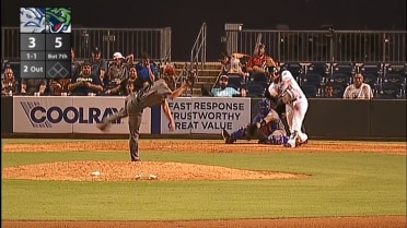 Stripers' Jackson smacks homer to left-center