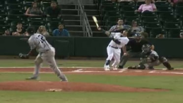Biscuits' Velazquez cranks solo shot