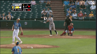 Sweeney mashes 11th homer for Renegades