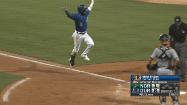 Brujan crushes 11th homer for Durham