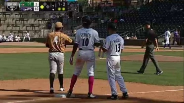 Winston-Salem's Forbes plates three with triple