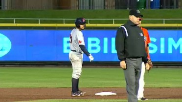 Bowling Green's Pinto plates his second run