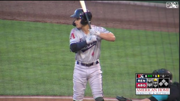 Thomas leads off Reno's game with a homer