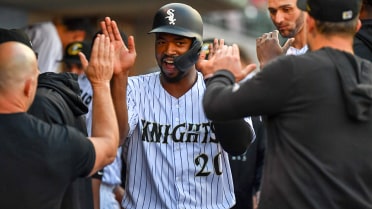 Eloy lifts off for Knights in rehab game