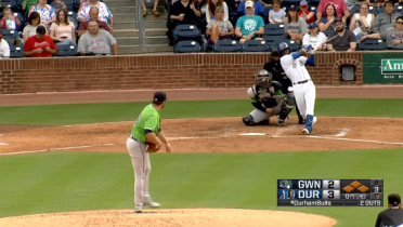 Bruján hits three-run double for Durham