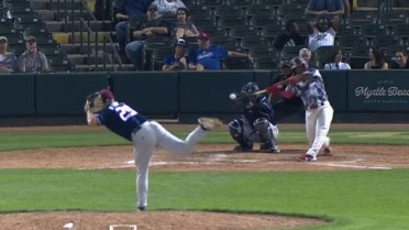 Duran cranks first homer of season
