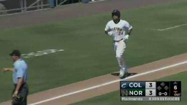 Norfolk's Alvarez belts long homer