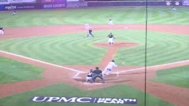 Binghamton's Mazeika hits third double