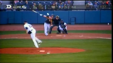 Salt Lake's Calhoun legs out a triple