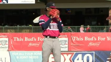 Pérez compiles 10 strikeouts for Double-A Pensacola