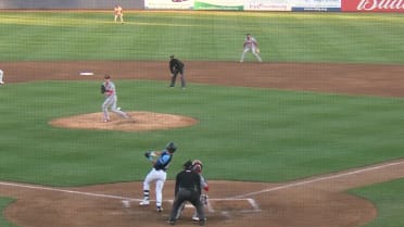 Logan Warmoth homers to center