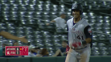 Rodríguez hits fourth Double-A homer