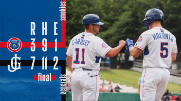 Smokies Swept In Wednesday's Double-Header