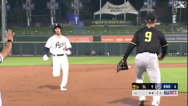 Thomas strokes two triples for Reno