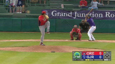 Grand Junction's Montes pokes two-out double