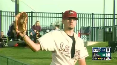 Great Lakes' Smeltzer records eighth strikeout