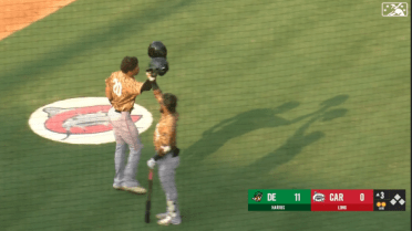Harris belts a pair of long homers