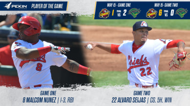 Chiefs Split DH in Front of Sellout Crowd