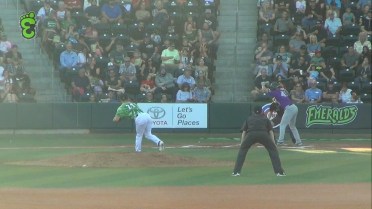 Eugene's Jensen picks up his 4th strikeout