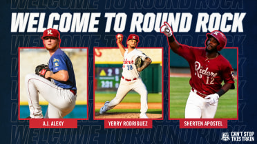 Trio of Top Texas Rangers Prospects Join Round Rock Express