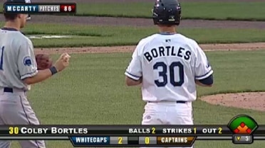 Bortles clears the bases with a double for Whitecaps