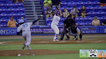 Mey hits triple digits for Tortugas