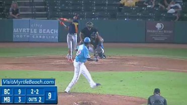 Buies Creek's Matijevic hits three-run blast