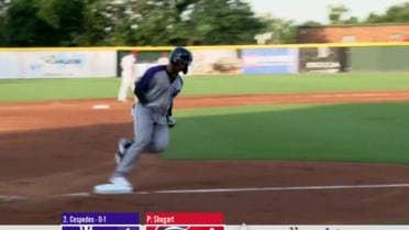 Cespedes hits second homer with Winston-Salem