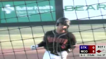 Nuts' Brigman hammers two-run homer