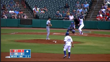 Tennessee's Davis doubles home a run