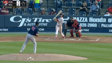 Fightins' Haseley rips homer