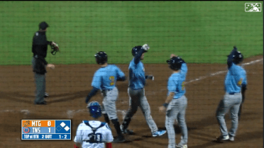 Pinto's homer squashes no-hit bid