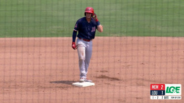 Cards' Gorman goes 2-for-4, steals base for Memphis