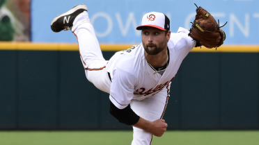 Stallings, McSweeney combine on Baysox no-no