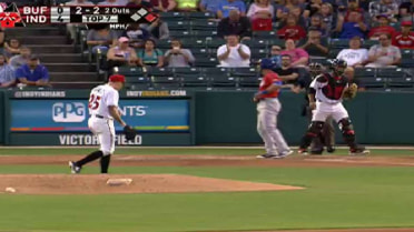 Indianapolis' Brault notches the strikeout