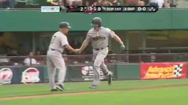 Scranton/Wilkes-Barre's McKinney blasts one