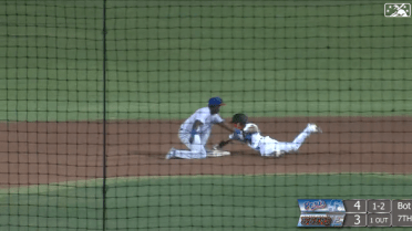 Soderstrom throws out would-be basestealer