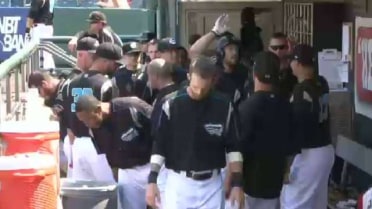 Steven Souza smacks a homer for the Chiefs