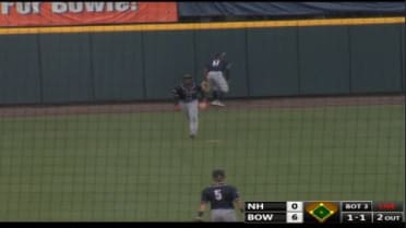 New Hampshire's Young flashes some serious leather
