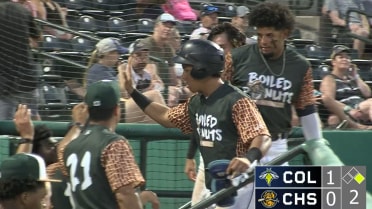 Rays' Hernandez hits a pair of homers for Charleston