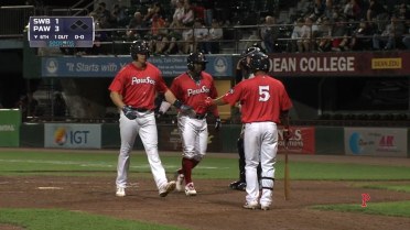 Pawtucket's Dalbec homers again