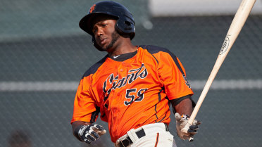 GreenJackets' Fabian flashes his power