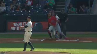 Peterson drills two-run double for Louisville