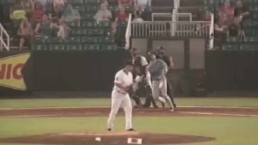 Rice goes yard for Smokies