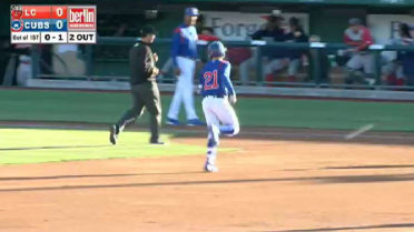 South Bend's Filiere knocks early three-run homer