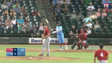 Hooks' Singleton breaks up Springfield's no-hit bid