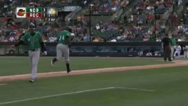 Alvarez goes yard for Tides